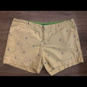 Lilly Pulitzer white label shorts